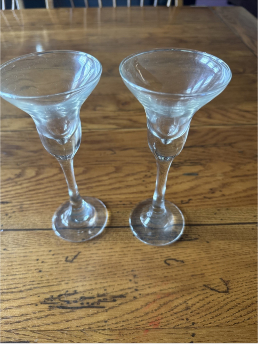 Pair Of Hewitt Lead Crystal Candlesticks by Ralph Lauren With Original Stickers